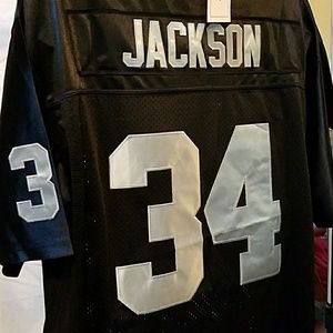 Bo Jackson Raiders Mitchell and Ness jersey.